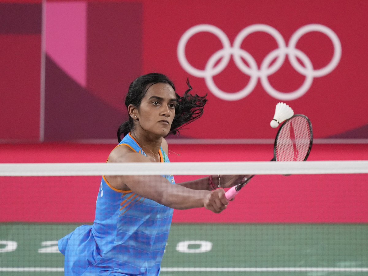 PV Sindhu Beats He Bing Jiao To Win Historic Bronze At Tokyo Olympics Photo Gallery - Sakshi7