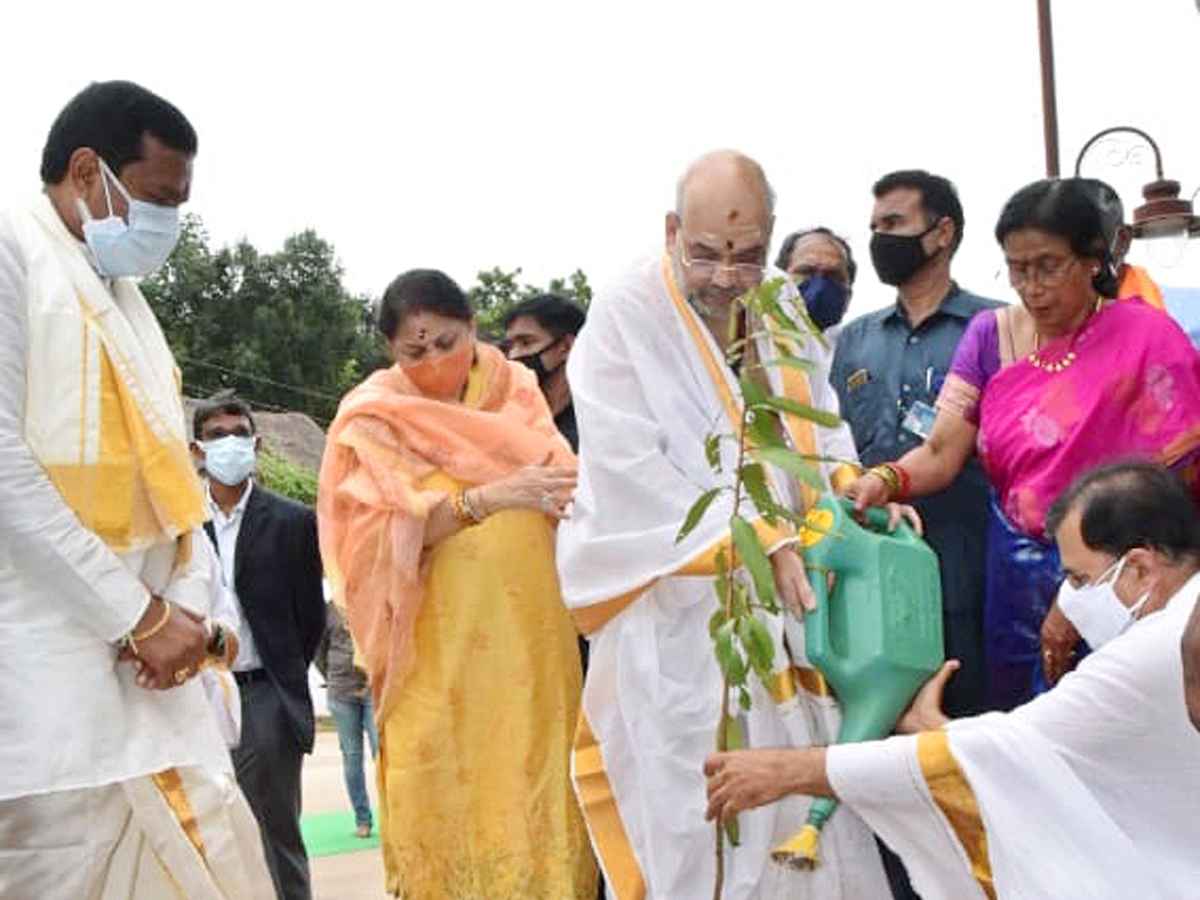 Amit Shah Visits Srisailam Photo Gallery - Sakshi3