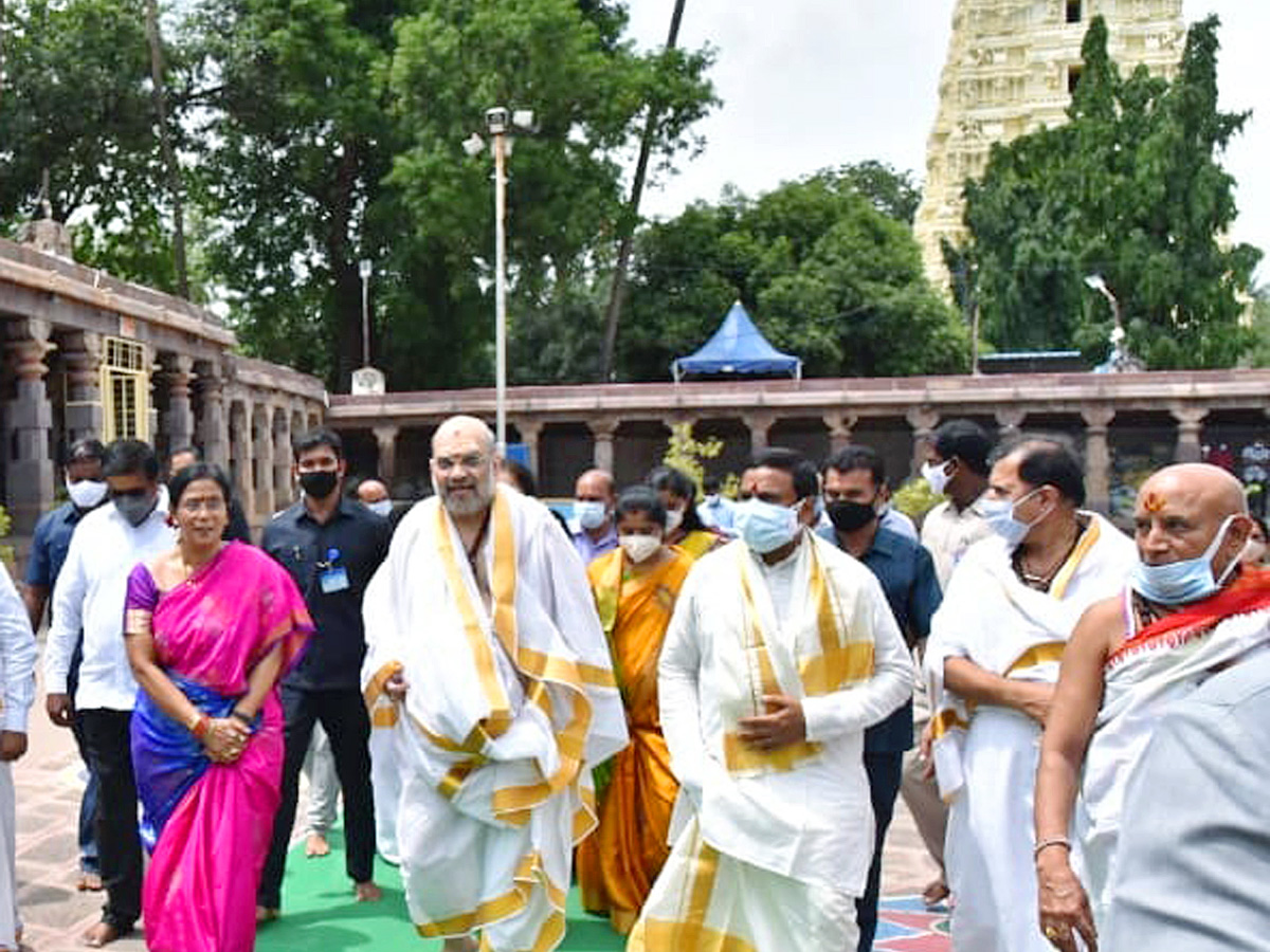 Amit Shah Visits Srisailam Photo Gallery - Sakshi14