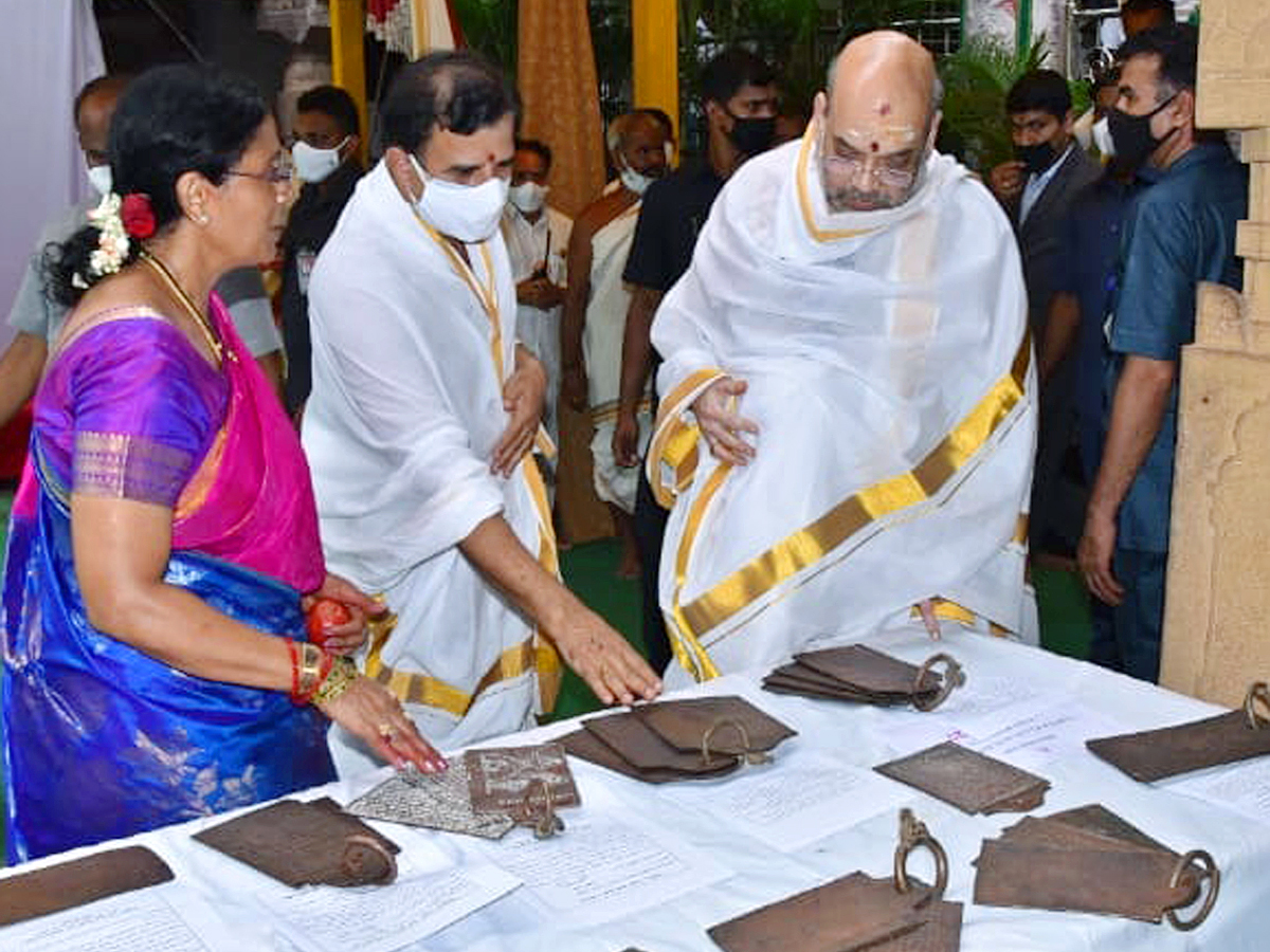 Amit Shah Visits Srisailam Photo Gallery - Sakshi5
