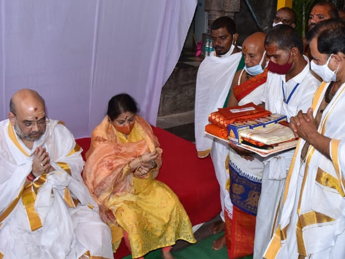 Amit Shah Visits Srisailam Photo Gallery - Sakshi8