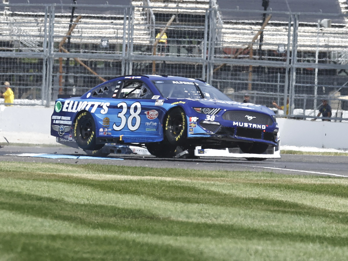 AJ Allmendinger celebrates after winning a NASCAR Series auto race Photo Gallery - Sakshi14