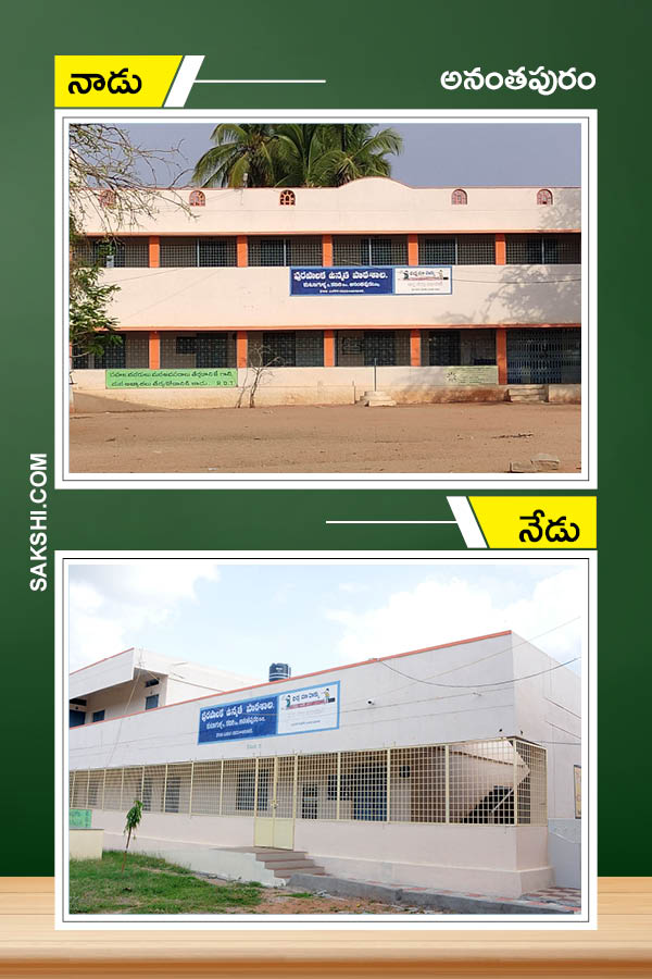 AP CM YS Jagan Nadu Nedu Changed Face Of AP Govt Schools Photo Gallery - Sakshi2