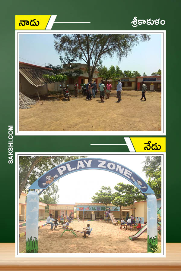 AP CM YS Jagan Nadu Nedu Changed Face Of AP Govt Schools Photo Gallery - Sakshi17