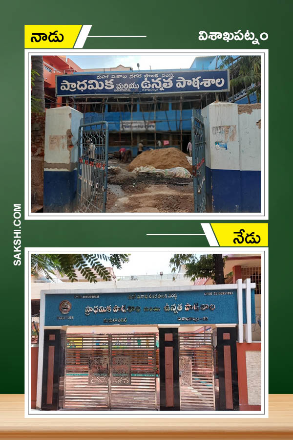 AP CM YS Jagan Nadu Nedu Changed Face Of AP Govt Schools Photo Gallery - Sakshi20