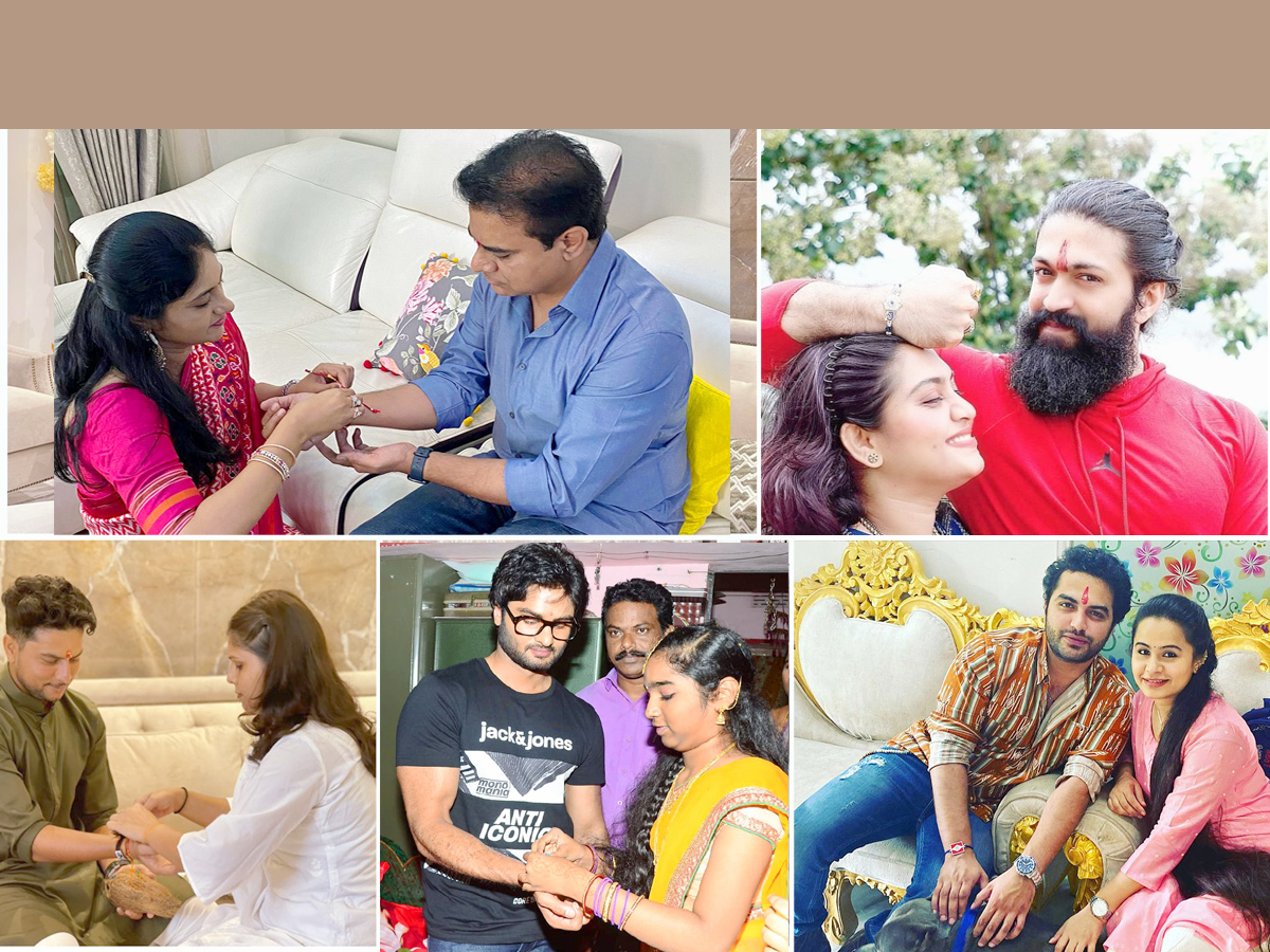 Raksha bandhan celebration 2021 Phot Gallery - Sakshi2