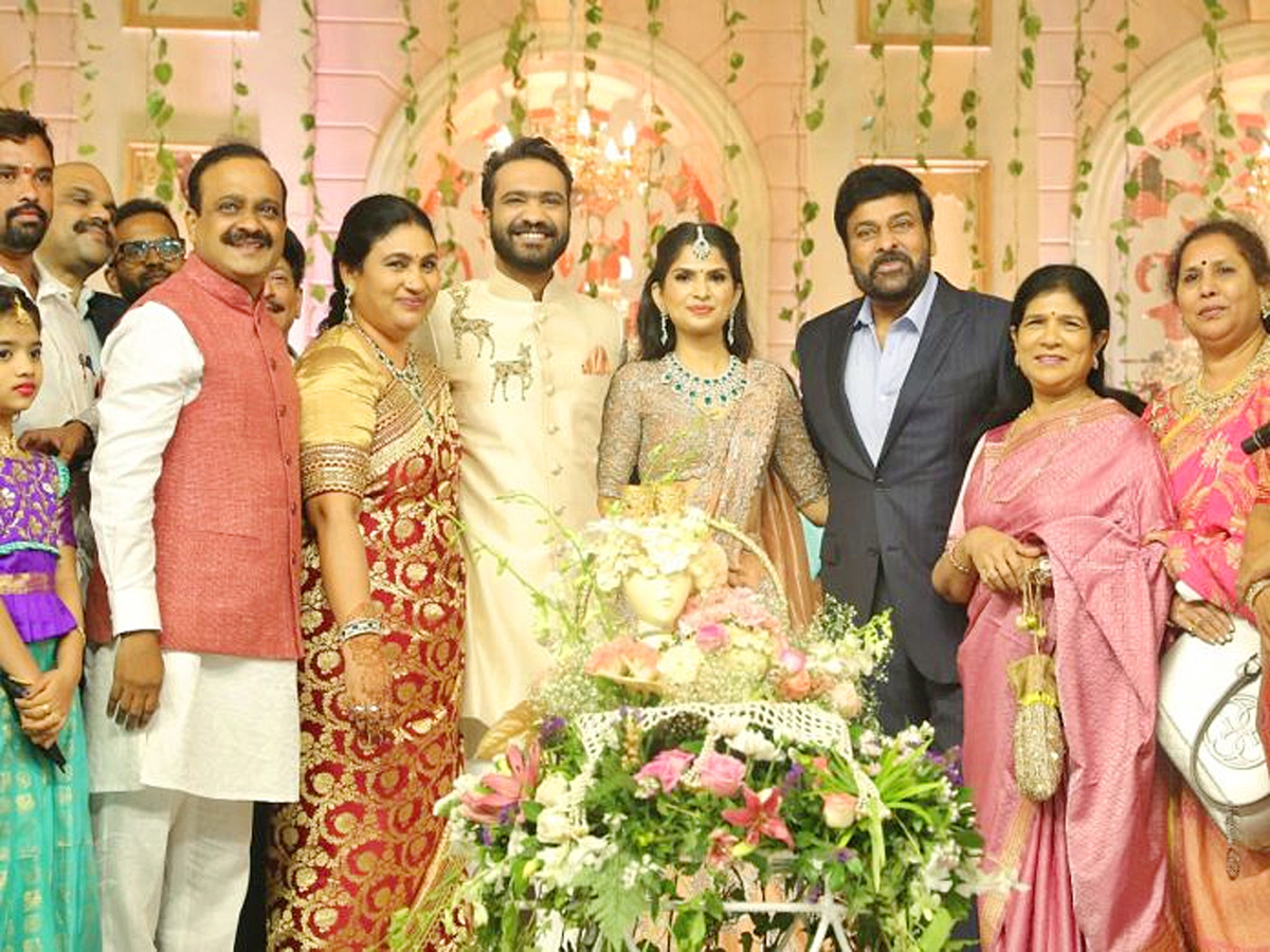 Celebs at MP Balasouri son Anudeep Engagement photos - Sakshi1