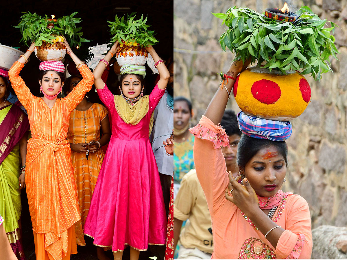 Ashada Masam Bonalu Ends At Golconda Hyderabad Photo Gallery - Sakshi1