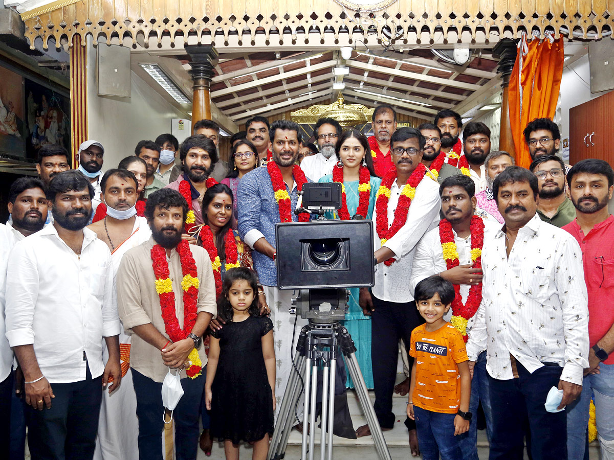 Vishal32 Launched Auspiciously With a Pooja Photo Gallery - Sakshi2
