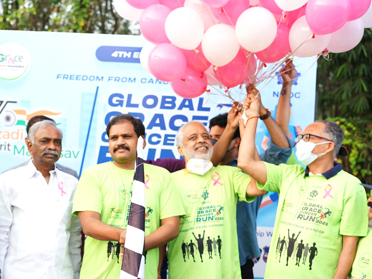 NMDC Cancer Run 2021 Photo Gallery - Sakshi2