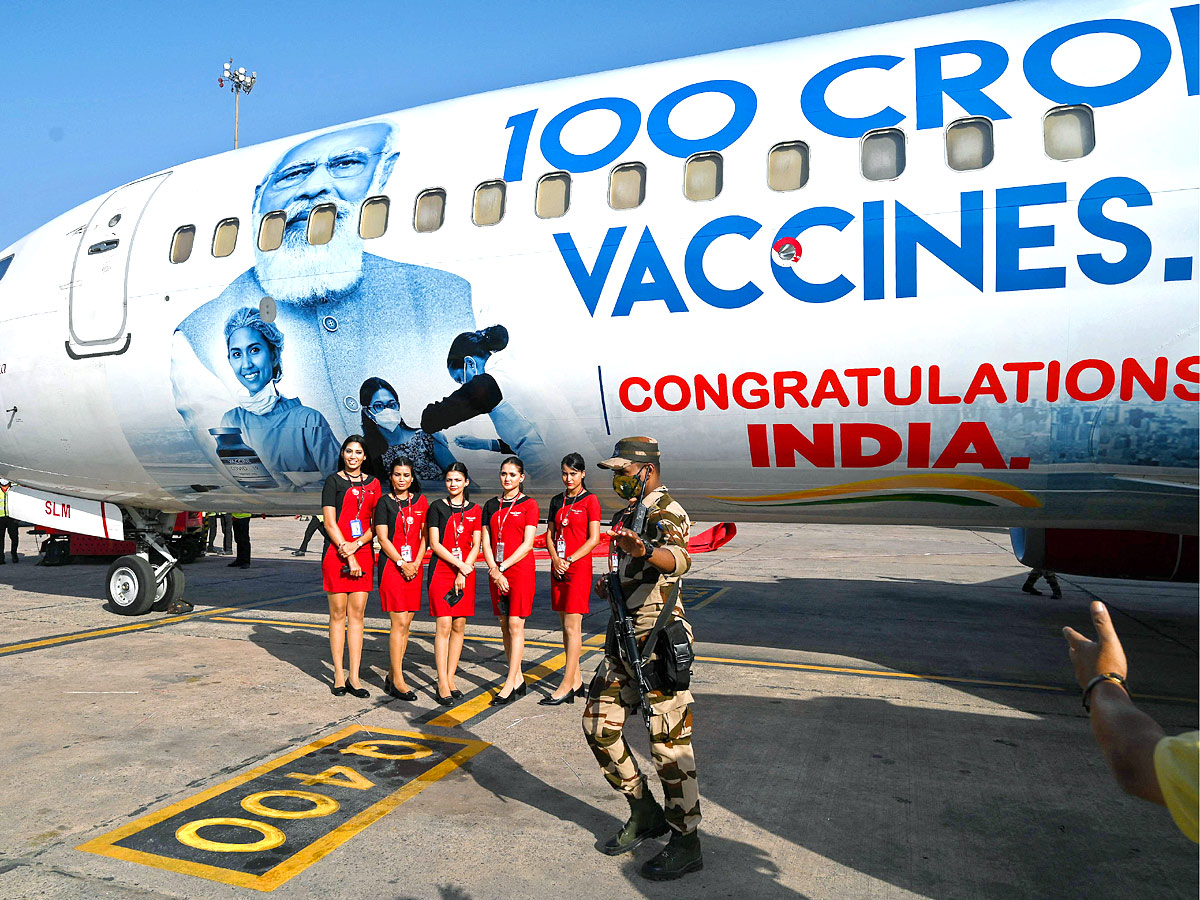 100 Crore Vaccination in India - Sakshi32