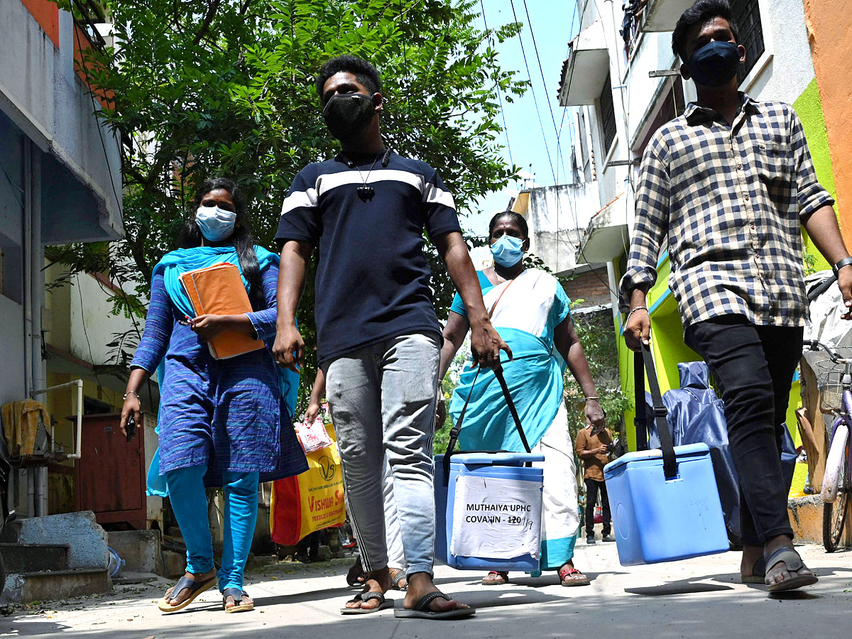 100 Crore Vaccination in India - Sakshi33