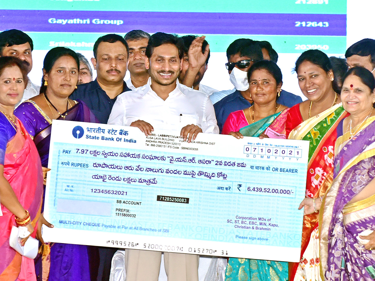 The Second Installment Of YSSAR‌ Asara Launched by CM Photo Gallery  - Sakshi3
