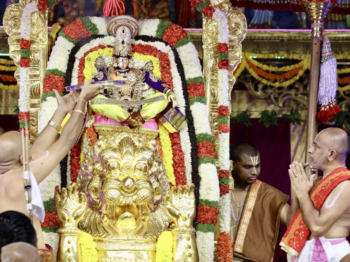 Tirumala Srivari Brahmotsavam 2021 Third Day Photo Gallery - Sakshi3
