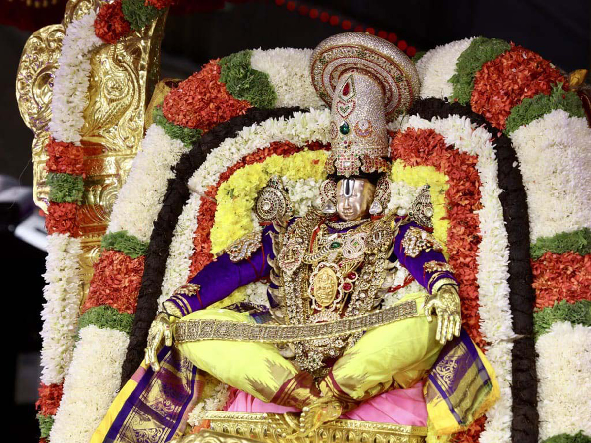 Tirumala Srivari Brahmotsavam 2021 Third Day Photo Gallery - Sakshi8
