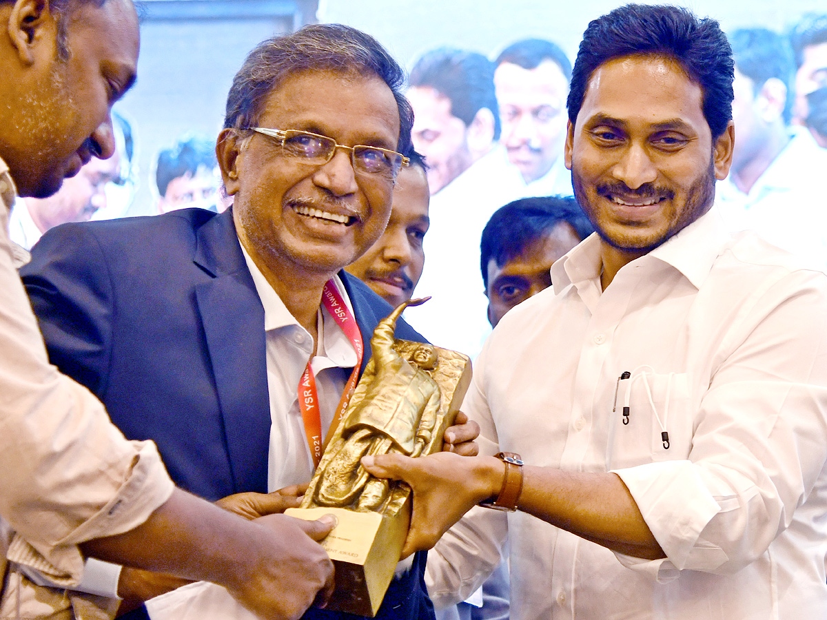 YSR Lifetime Achievement Awards 2021 Ceremony Program - Sakshi37