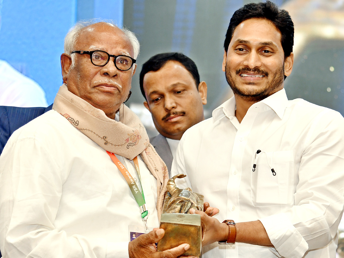 YSR Lifetime Achievement Awards 2021 Ceremony Program - Sakshi62