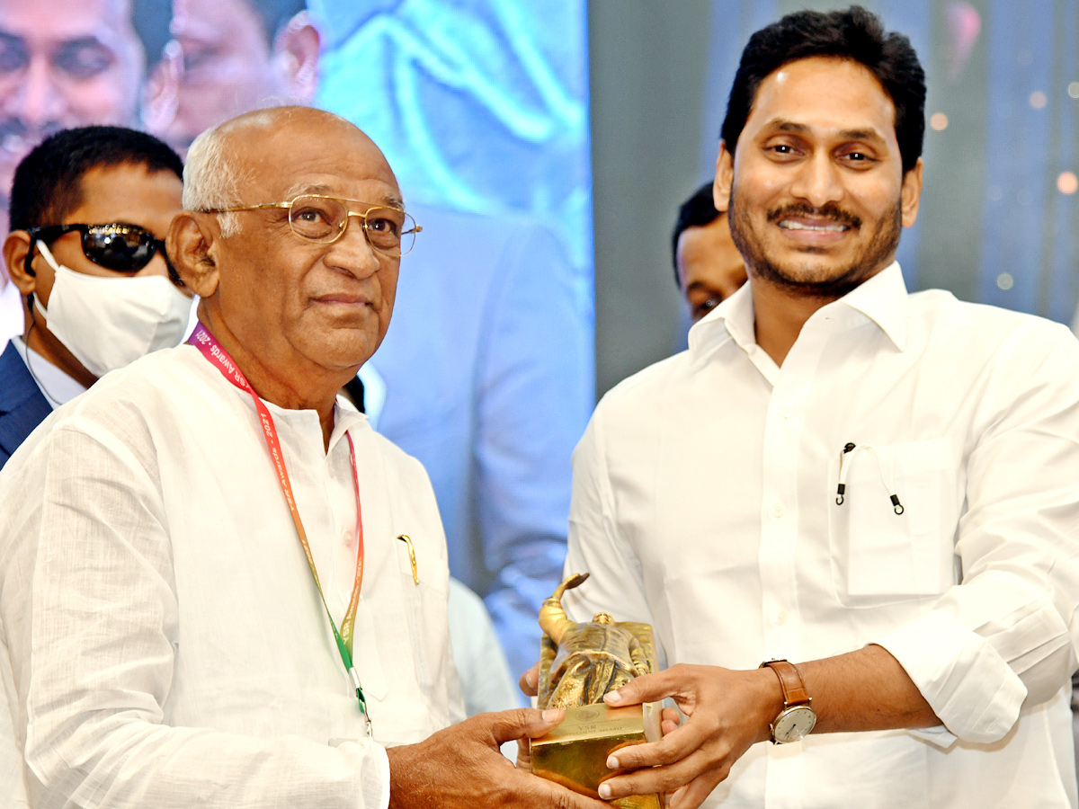 YSR Lifetime Achievement Awards 2021 Ceremony Program - Sakshi63