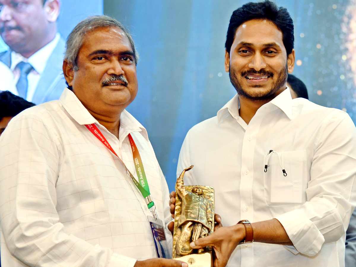 YSR Lifetime Achievement Awards 2021 Ceremony Program - Sakshi72