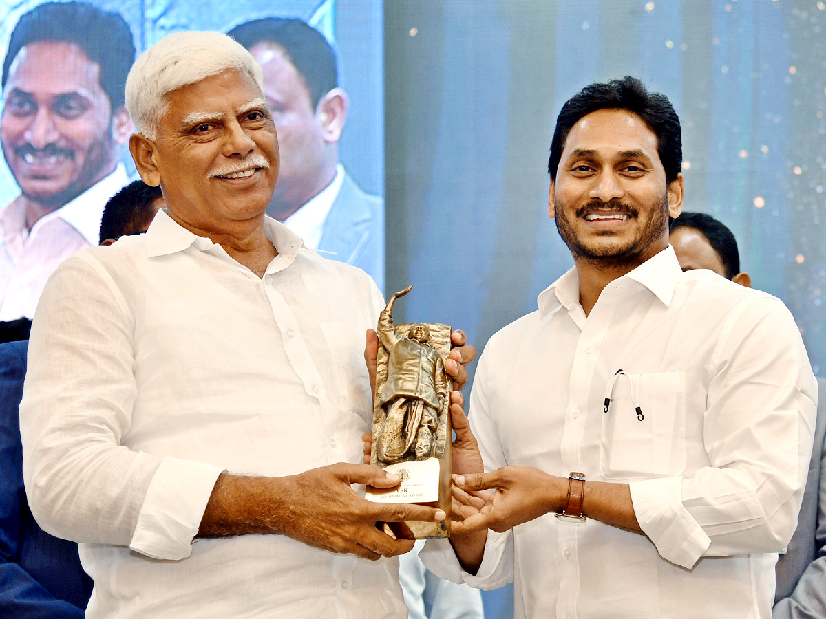 YSR Lifetime Achievement Awards 2021 Ceremony Program - Sakshi73