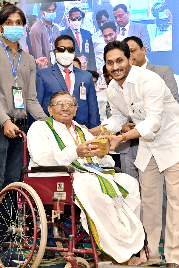 YSR Lifetime Achievement Awards 2021 Ceremony Program - Sakshi93