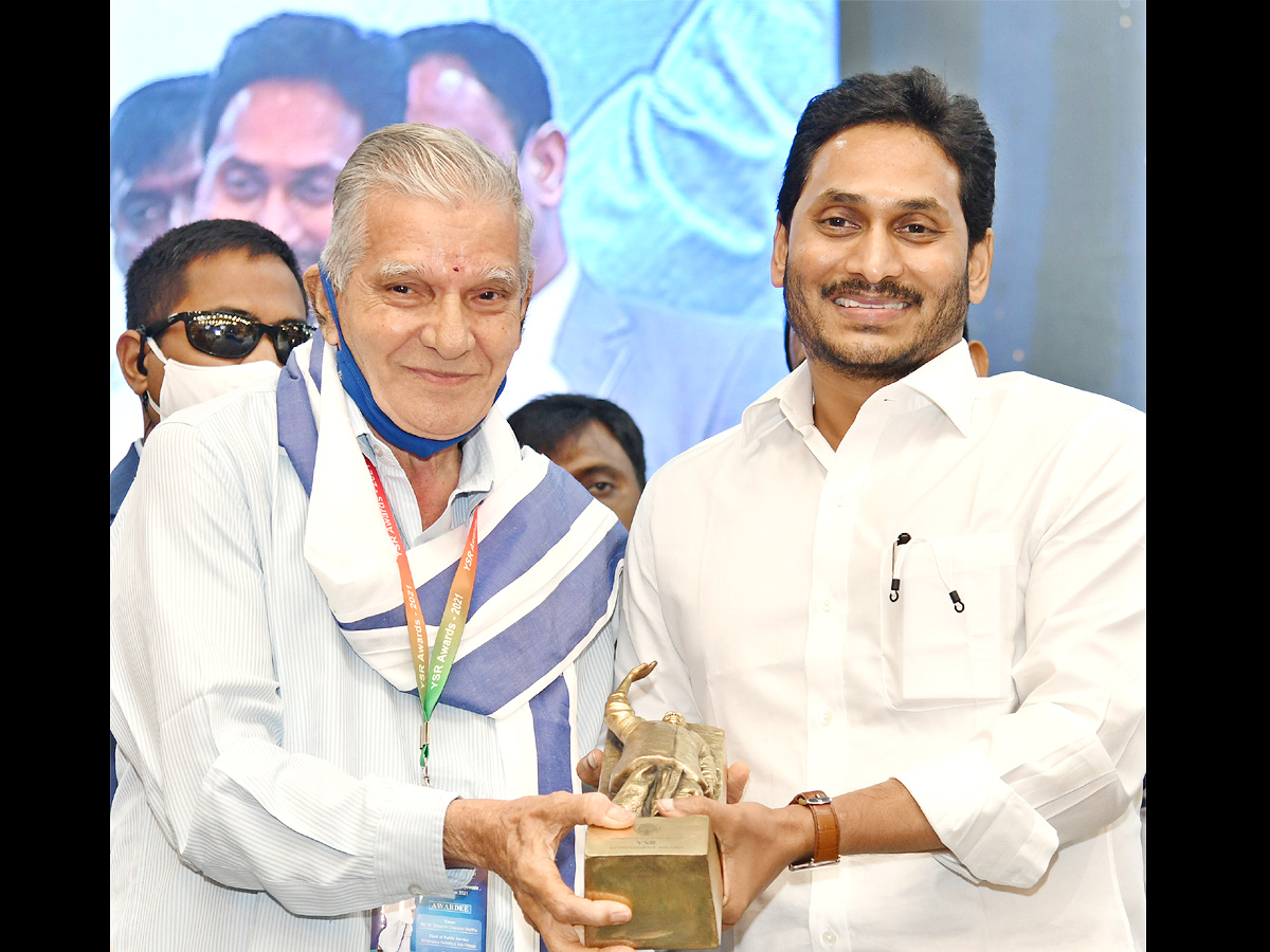 YSR Lifetime Achievement Awards 2021 Ceremony Program - Sakshi92