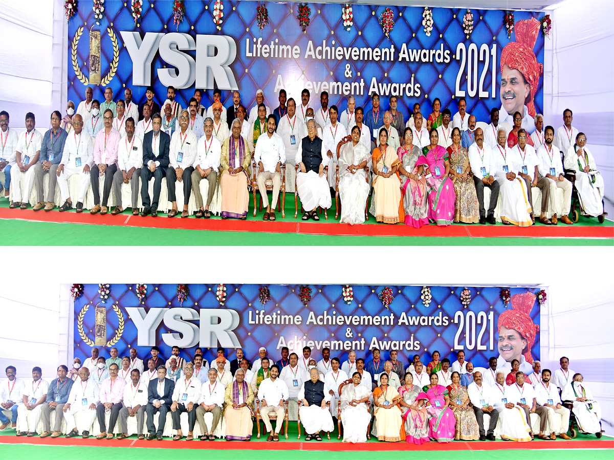YSR Lifetime Achievement Awards 2021 Ceremony Program - Sakshi96