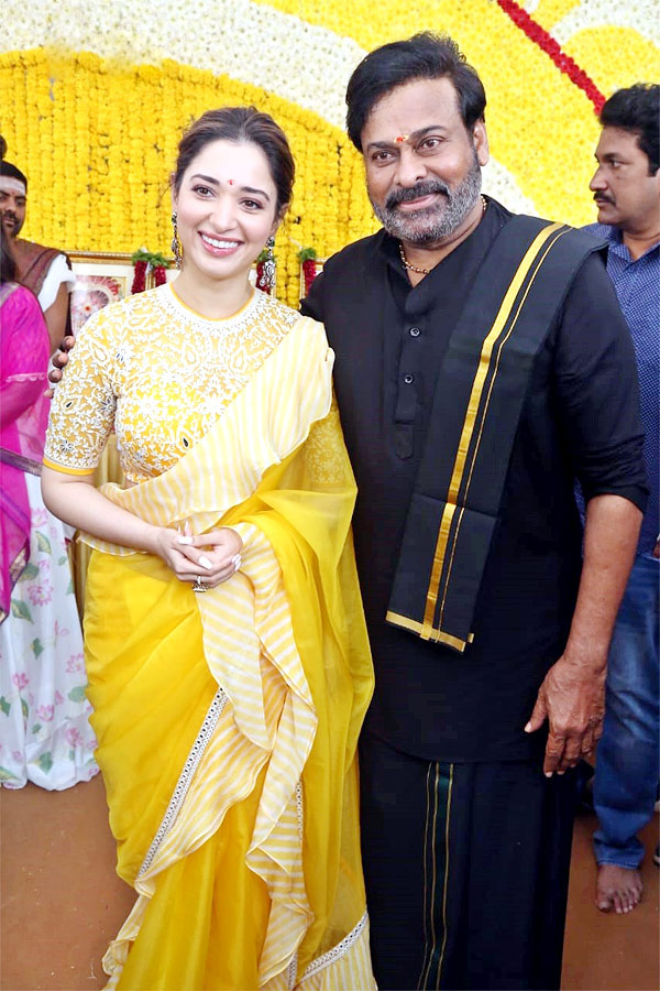 Chiranjeevi Bhola Shankar Movie Pooja Ceremony Photo Gallery - Sakshi16