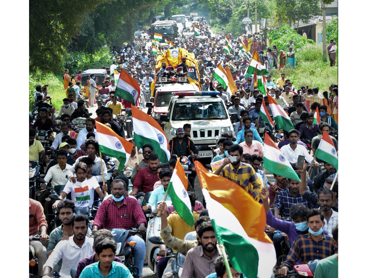 Soldier Saiteja Funeral Photo Gallery - Sakshi20