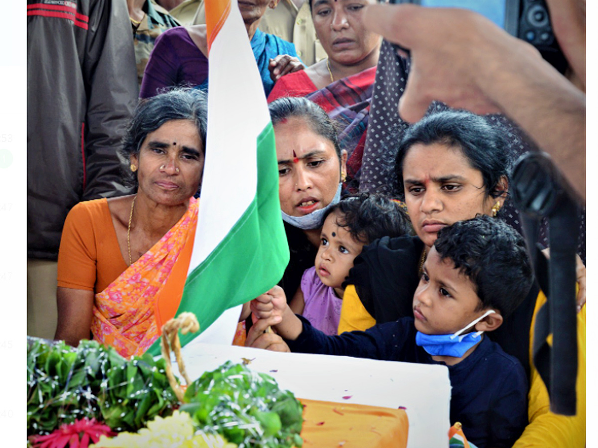 Soldier Saiteja Funeral Photo Gallery - Sakshi31