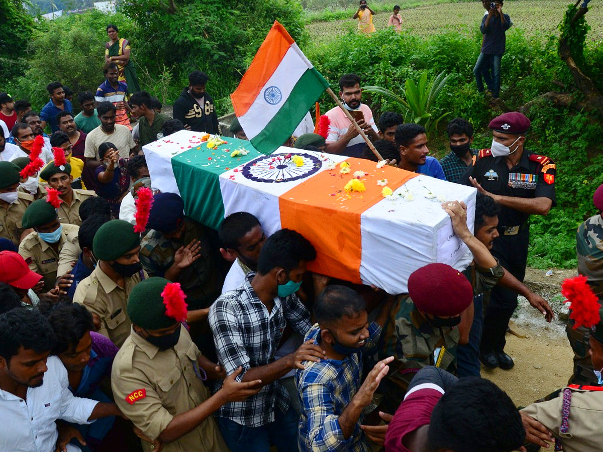 Soldier Saiteja Funeral Photo Gallery - Sakshi46