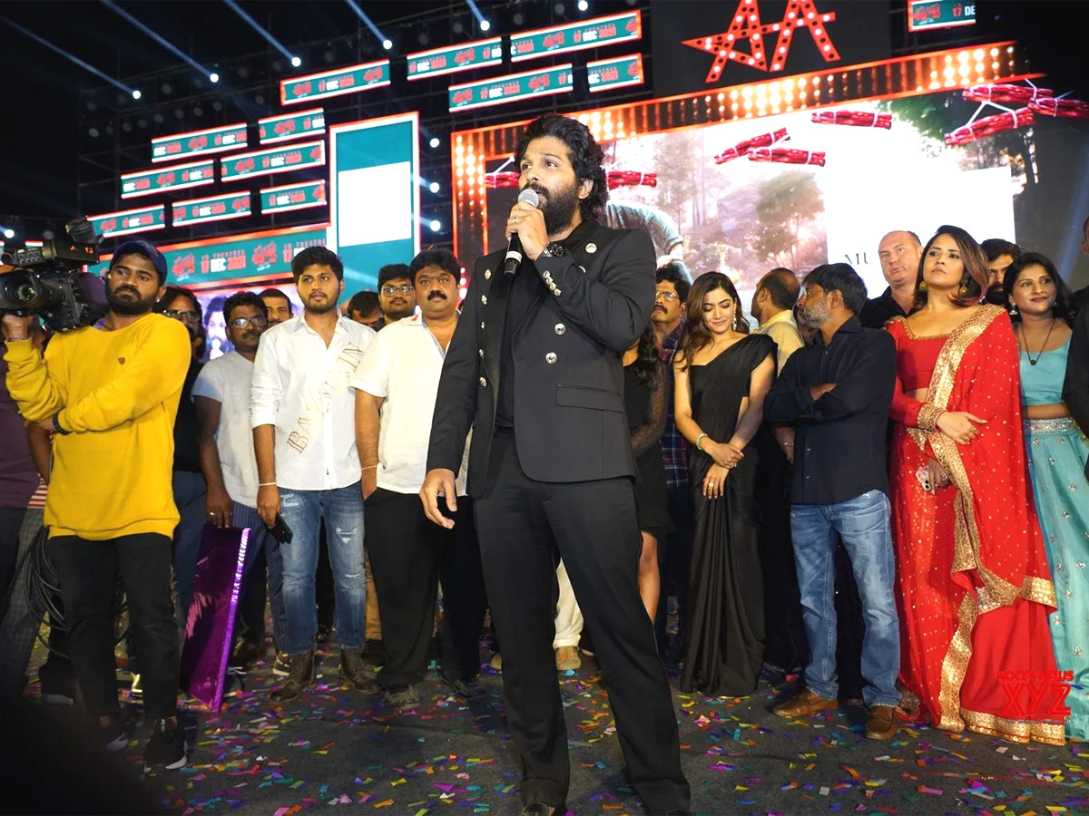 Allu Arjun Pushpa Movie Pre Release Event Photo Gallery - Sakshi2