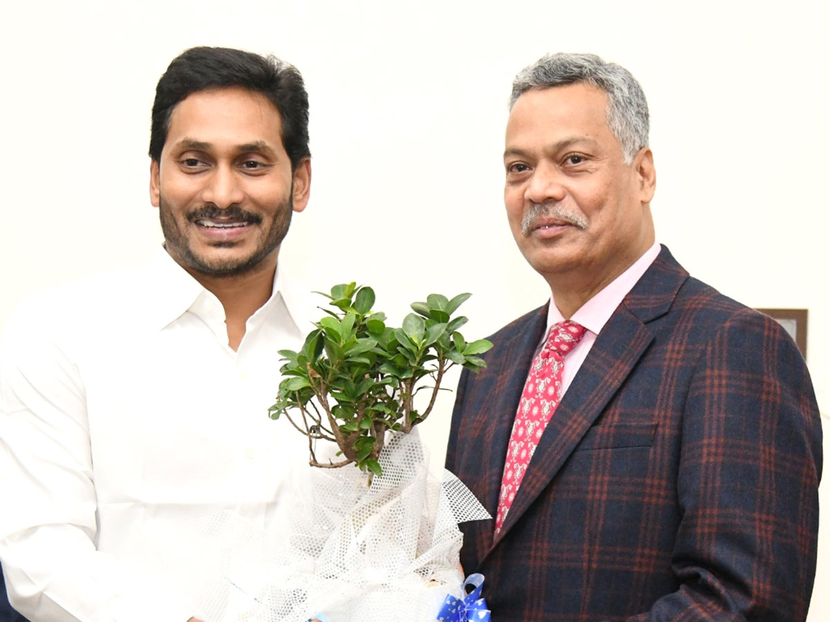 CM YS Jagan Cake Cutting On New Year 2022 Celebration Photo Gallery - Sakshi6