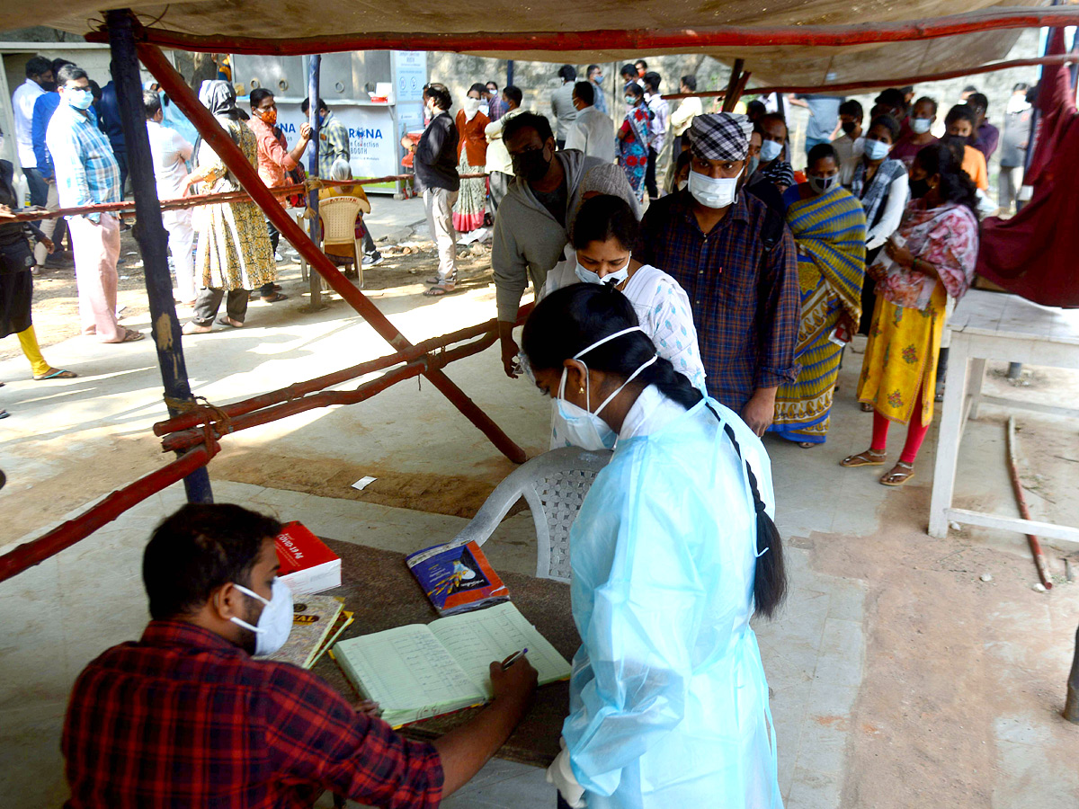 Coronavirus Testing In Hyderabad - Sakshi2