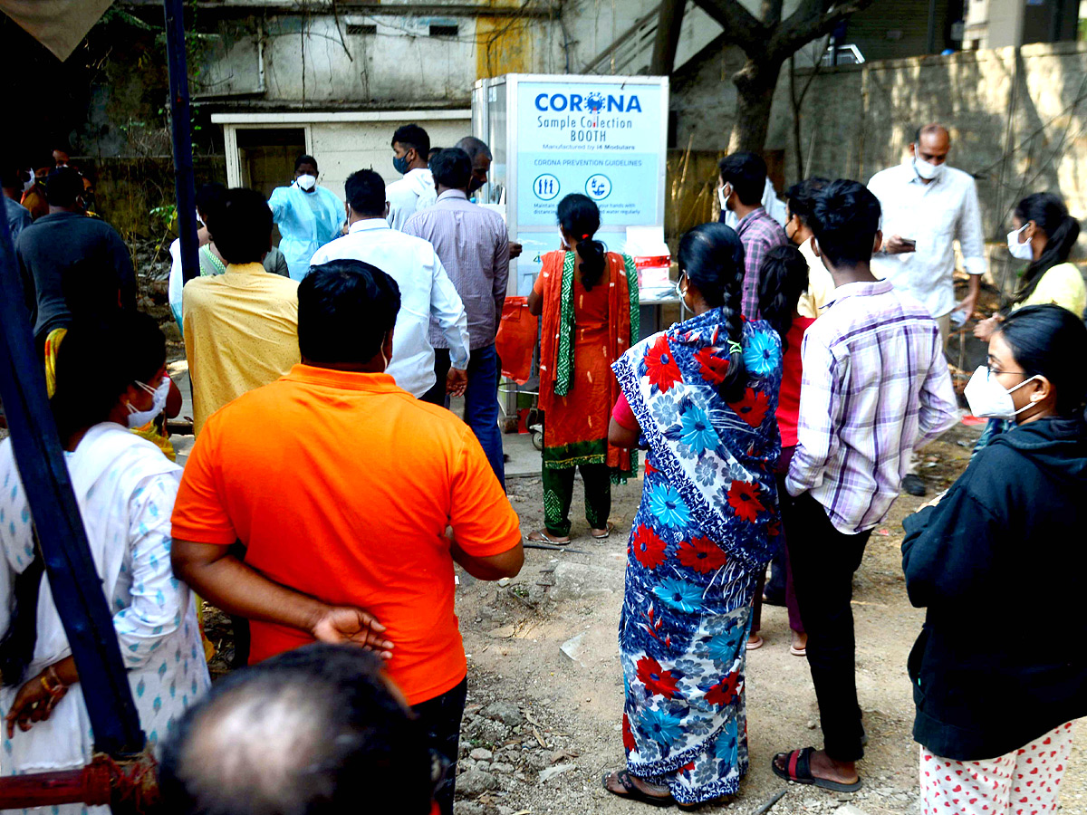 Coronavirus Testing In Hyderabad - Sakshi3