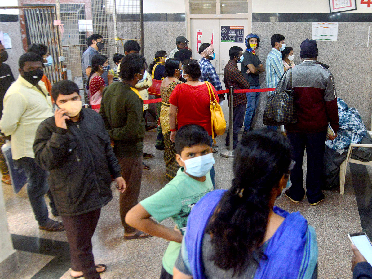 Coronavirus Testing In Hyderabad - Sakshi5