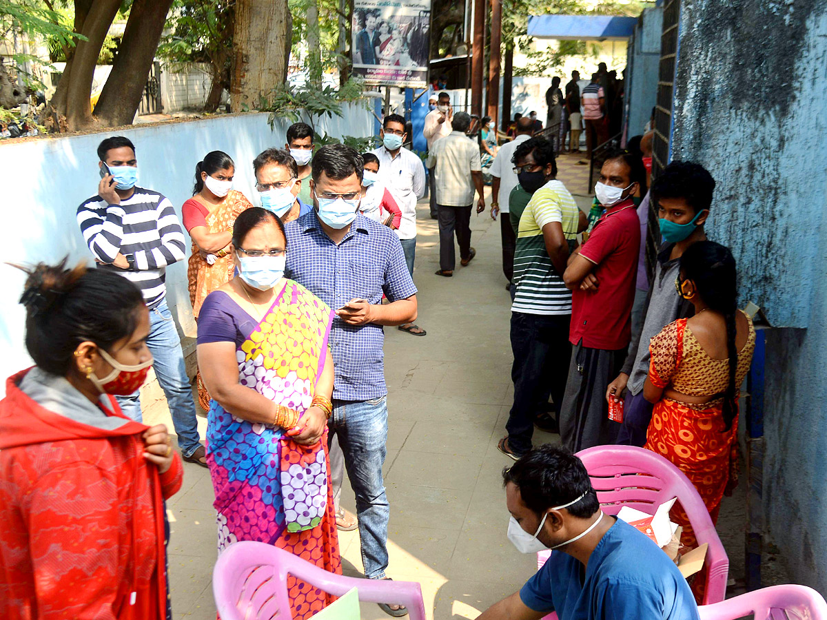 Coronavirus Testing In Hyderabad - Sakshi6