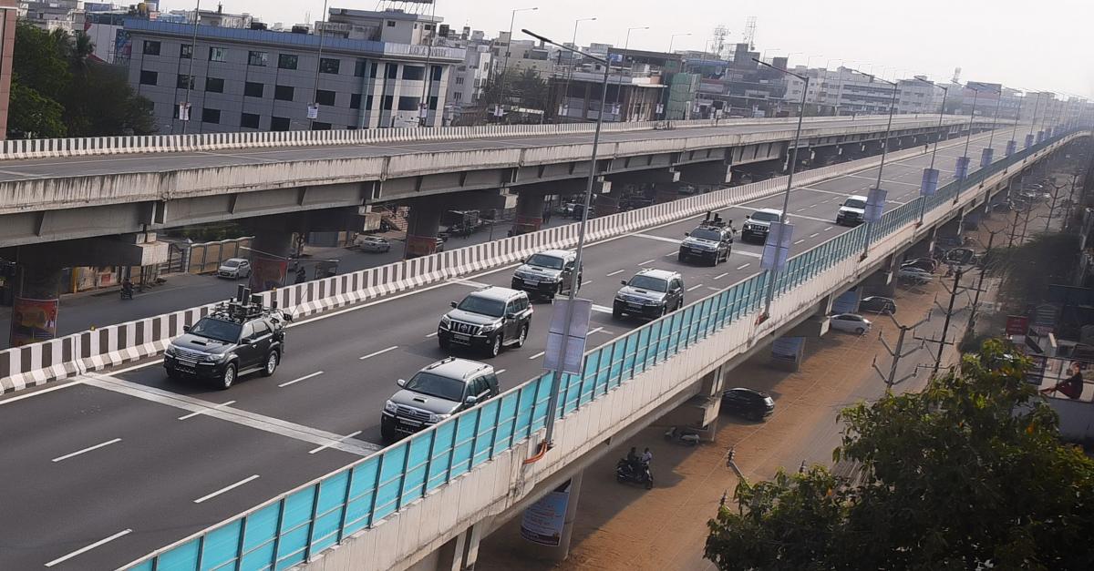 Vijayawada Benz Circle flyover-II inauguration Photos - Sakshi2