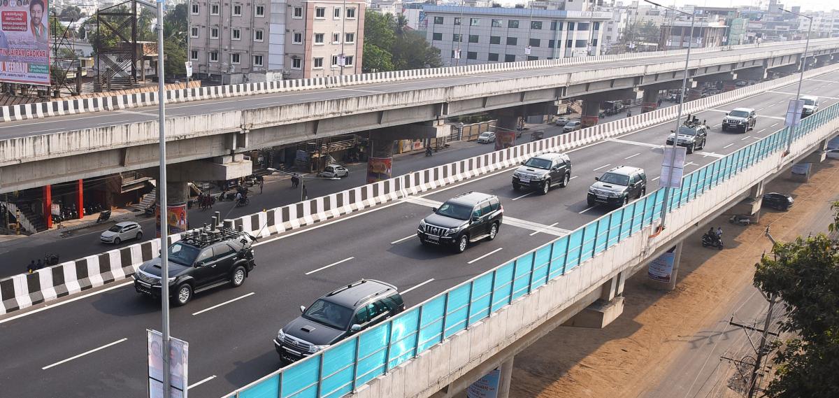 Vijayawada Benz Circle flyover-II inauguration Photos - Sakshi3