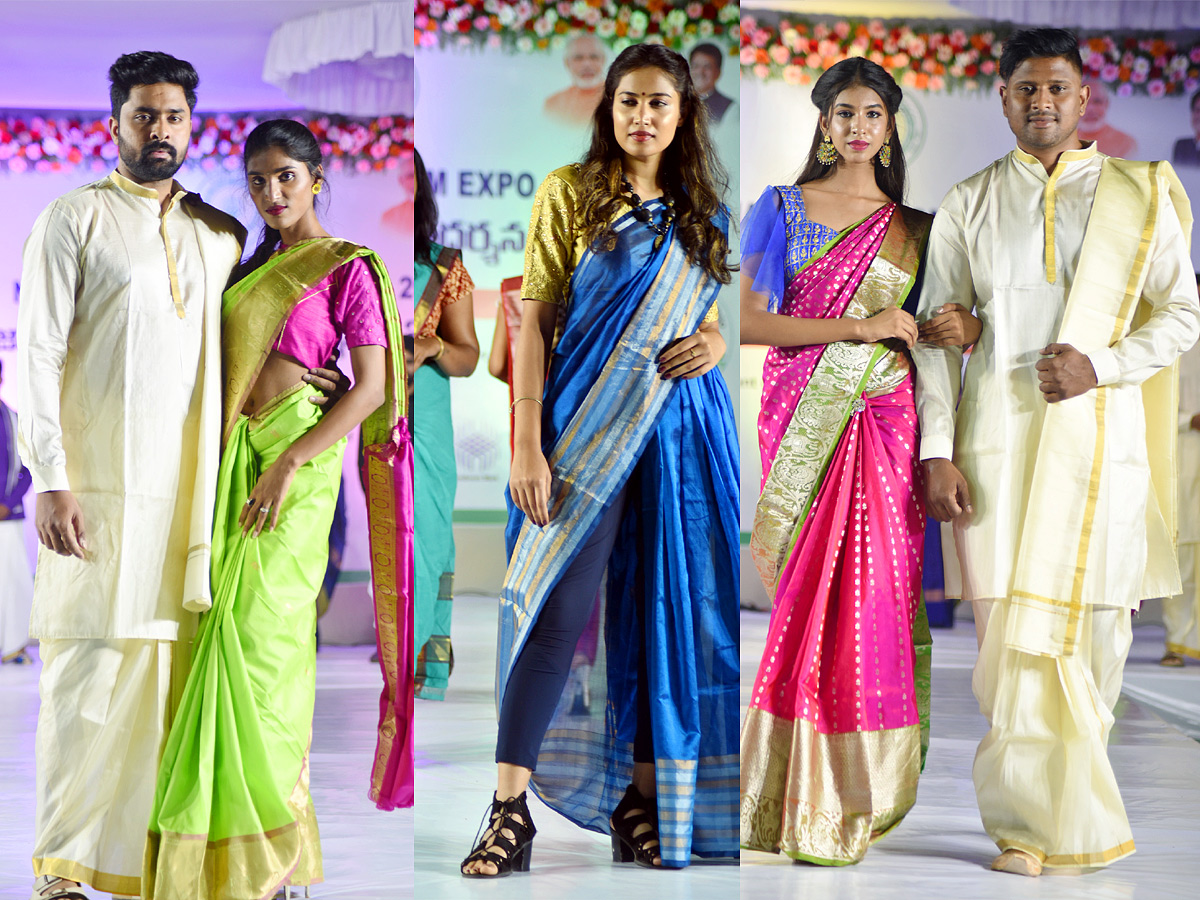 National Handloom Expo IN Vijayawada - Sakshi1