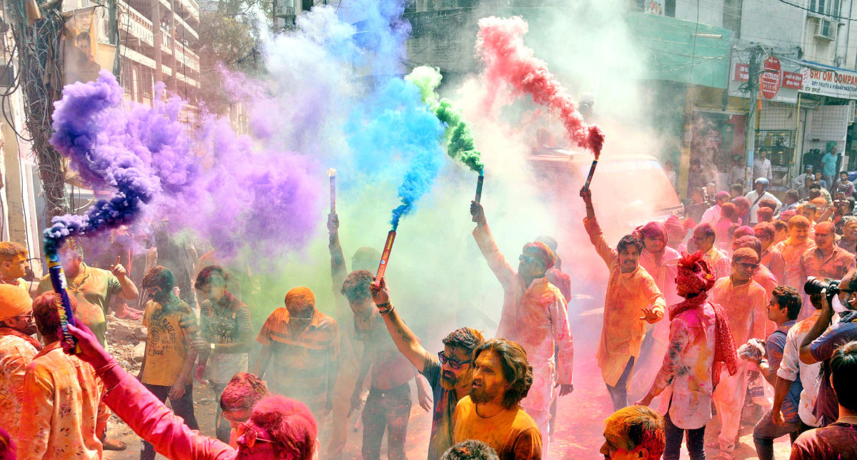 Holi Celebration In Hyderabad - Sakshi17