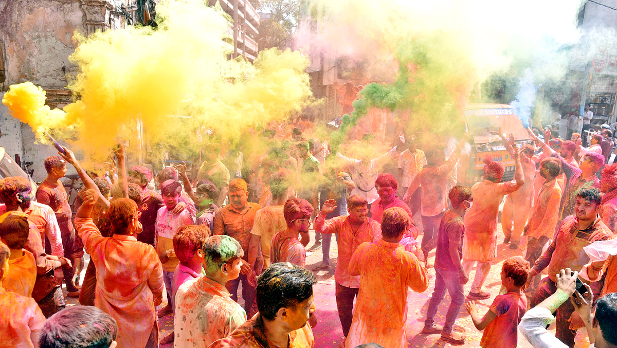 Holi Celebration In Hyderabad - Sakshi18