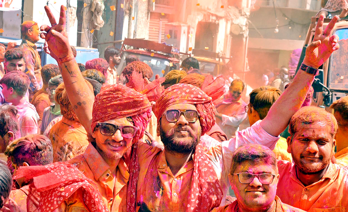 Holi Celebration In Hyderabad - Sakshi19