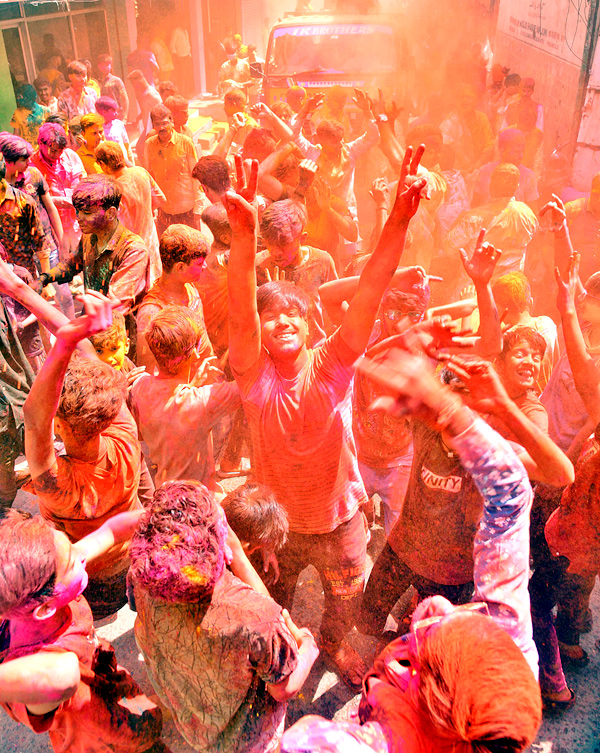 Holi Celebration In Hyderabad - Sakshi21