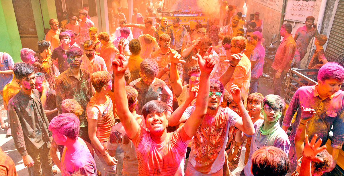 Holi Celebration In Hyderabad - Sakshi22