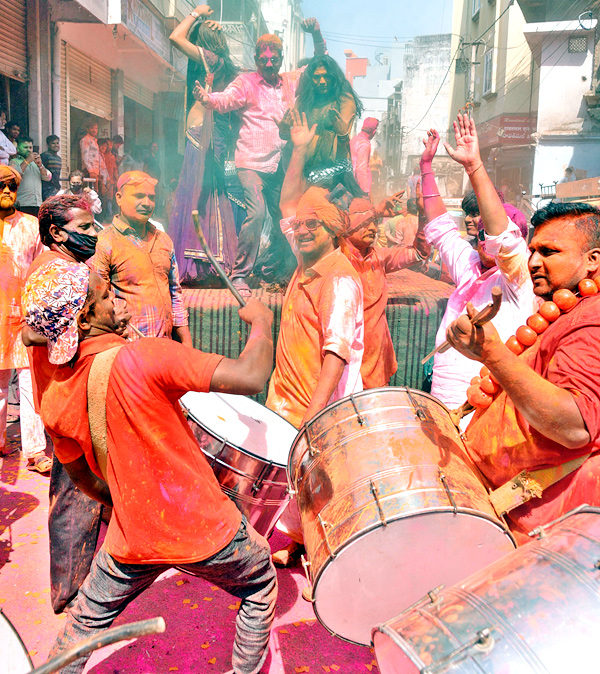 Holi Celebration In Hyderabad - Sakshi24