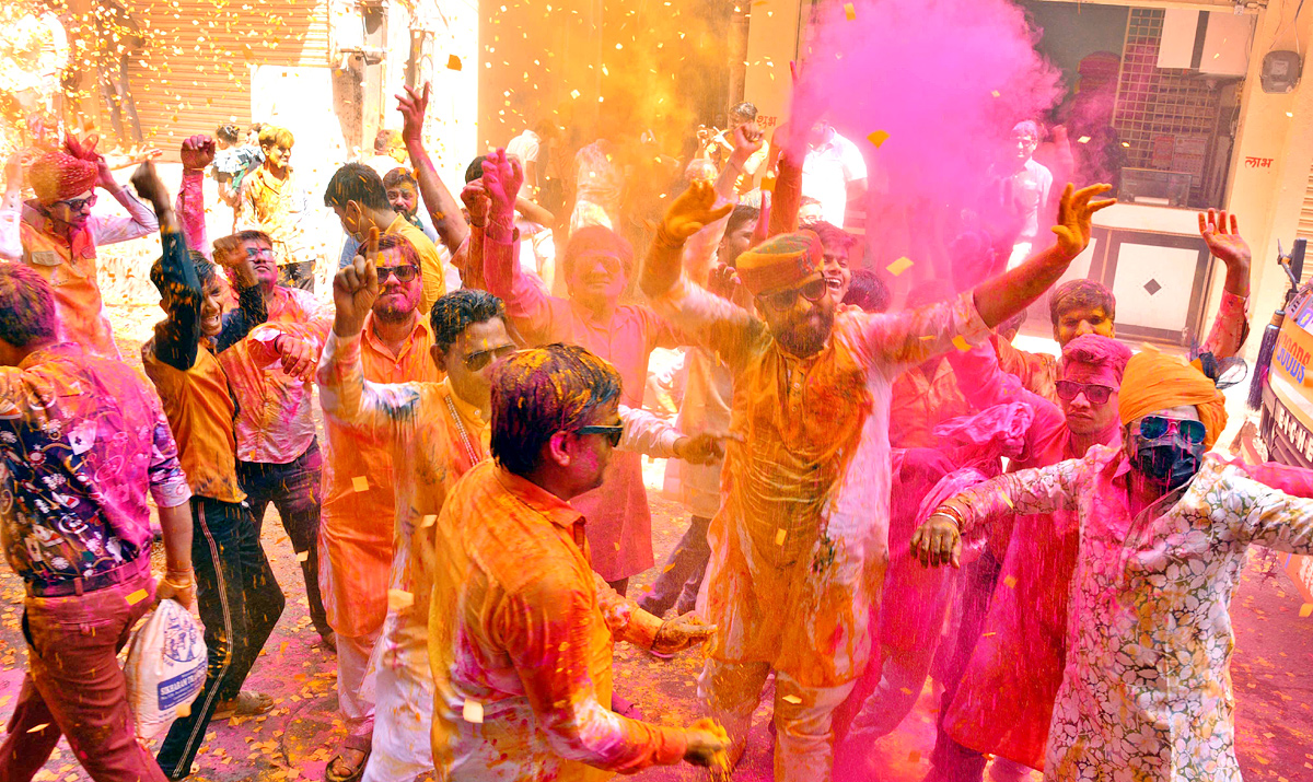 Holi Celebration In Hyderabad - Sakshi40