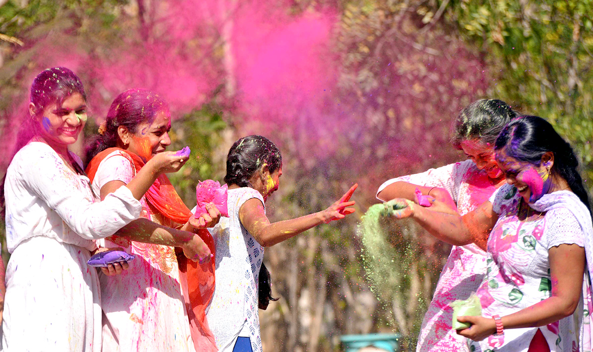 Holi Celebration In Hyderabad - Sakshi5