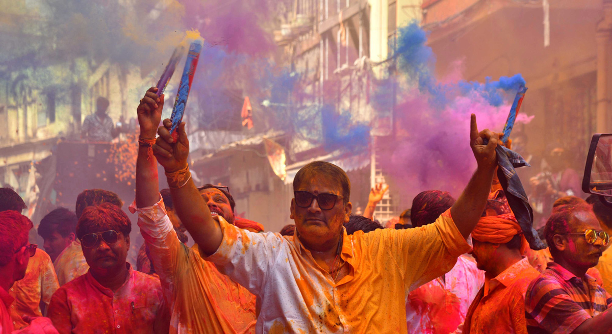 Holi Celebration In Hyderabad - Sakshi45