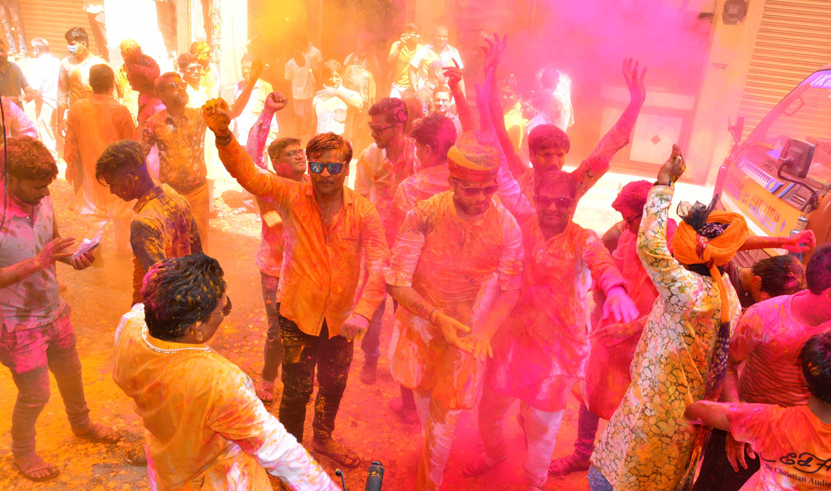 Holi Celebration In Hyderabad - Sakshi46
